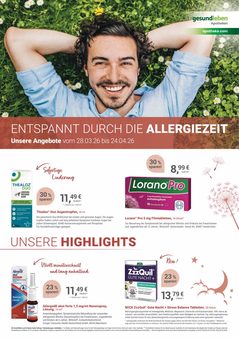 Monatsangebote Aktuelle Monatsangebote im Flyer